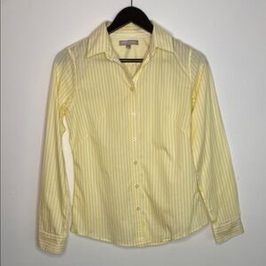 Banana Republic Yellow Striped Shirt